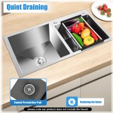 Steel Basin Duo Drop Sink