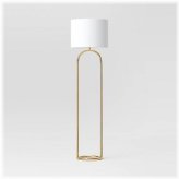 Brass Ring Floor Lamp