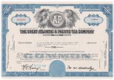 Blue Maryland Stock Certificate