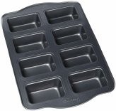 AluBake 8-Cup Non-Stick Muffin Pan in Dark Grey