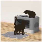 Fresh Paws Privacy Litter Box