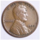 Bronze Lincoln Penny (1922-D)