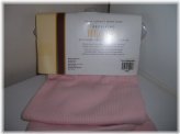 Cozy Cotton Pink Knit Blanket