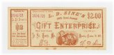 Antique Missouri Lottery Ticket