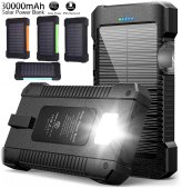 SolarBoost Portable Power Bank