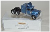 Metallic Blue Mack RS 700 Tractor Truck
