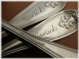 Bechtel & Co. Philadelphia Coin Silver Spoons Set