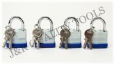 SecureGuard 4-Pack Mini Padlock Set