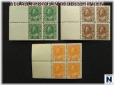 Canadian Early 20th Century Mint Stamp Set