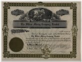 Wilbur Mining Company Scripophily