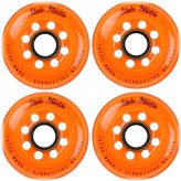 Labeda Addiction Orange 80mm Wheels - Set of 4