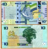 Sierra Leone Revalued 10 Leones (2022)