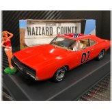 P131 General Lee Charger Slot Car