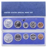 1966 Kennedy Silver Special Mint Set - 5 Coin Collection in Original Box