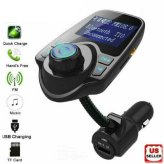 DriveAudio Wireless FM Adapter with Dual USB Charging