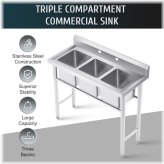 SteelFlow Utility Sink