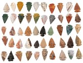 Flint Arrowhead Collection "Dovetail Points