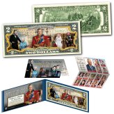 Royal Succession Commemorative $2 Bill with COA