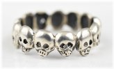 Mystic Skull Circle Ring