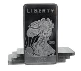 Moly Liberty Silver Bar