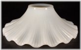 Opal Glass Petticoat Chimney Shade