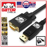 VGA Converter Cable for High-Quality Video Display on Monitors and HDTVs