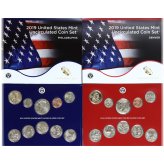 Brilliant Uncirculated 2019 US Coin Set with Original Packaging and 20 Coins