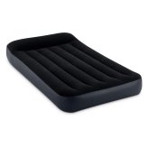 Intex Dura Pillow Rest Twin Air Bed with Built-In Pump