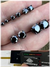 Midnight Sparkle Studs