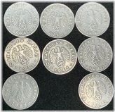 Nazi Era Reichspfennig Coin Collection