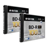 Ritek Archival 100GB White Inkjet Printable Discs