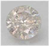 Enhanced H Color Round Brilliant 0.58 Carat Loose Diamond