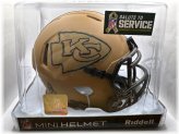 Chiefs 2023 Salute To Service Autographed Mini Helmet