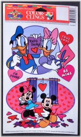 Lovely Valentine's Window Clings