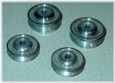 Cox Thimble Drome Champ Polished Aluminum Wheels Set