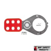 SteelSecure Tagout Hasp - 1.5" Industrial Lockout Device