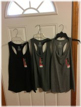 Chic Racer Back Tank Trio