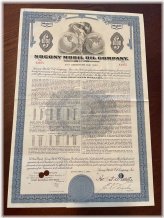 Petroleum Heritage Scripophily