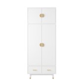 Cherrywood 2-Drawer Wardrobe
