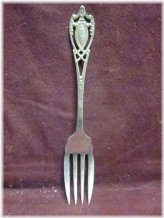 Monticello Silver Salad Fork