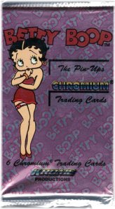 Betty Boop Chromium Trading Card Pack