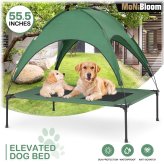 Green Canopy Cooling Pet Bed