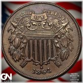 Union Shield Two Cent Piece
