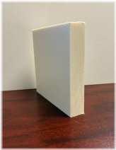 Seafarer's Choice: High-Density Polyethylene Board in White, 3/4" Thickness (Customizable Sizes)