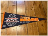 Bears 1985 NFC Champs Super Bowl XX Pennant