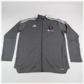 Chicago Fire FC Men's Gray/White adidas Aeroready Jacket