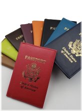 Explorer's Leather Passport Wallet