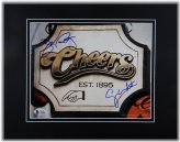 Cheers Legends Autographed Matted Sign