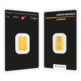 Argor Heraeus 2g Pure Gold Bullion in Protective Assay