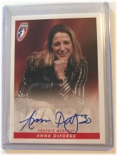 Anna DeForge Phoenix Mercury Autographed 2006 Rittenhouse Basketball Card
